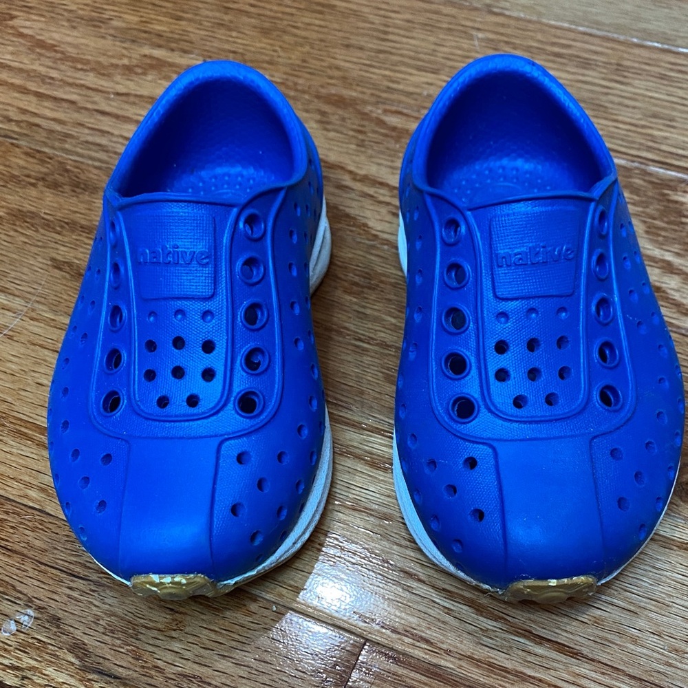 Native Kids Royal Blue Sneakers